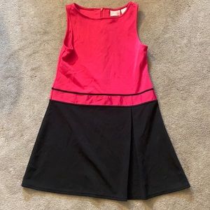 Authentic Y2K little girls pink and black dress